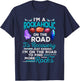 Colorful Rockaholic design for Rockhounds, Rock Collectors T-Shirt - T-Shirt | Navy