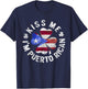 Kiss Me I'm Puerto Rican Patrick's Day Puerto Rico T-Shirt - T-Shirt | Navy