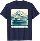 Washington Rainier Ferry Pac Northwest Native Souvenir T-Shirt - T-Shirt | Navy
