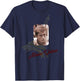 Alain Delon_001_Back Printed T-Shirt - T-Shirt | Navy