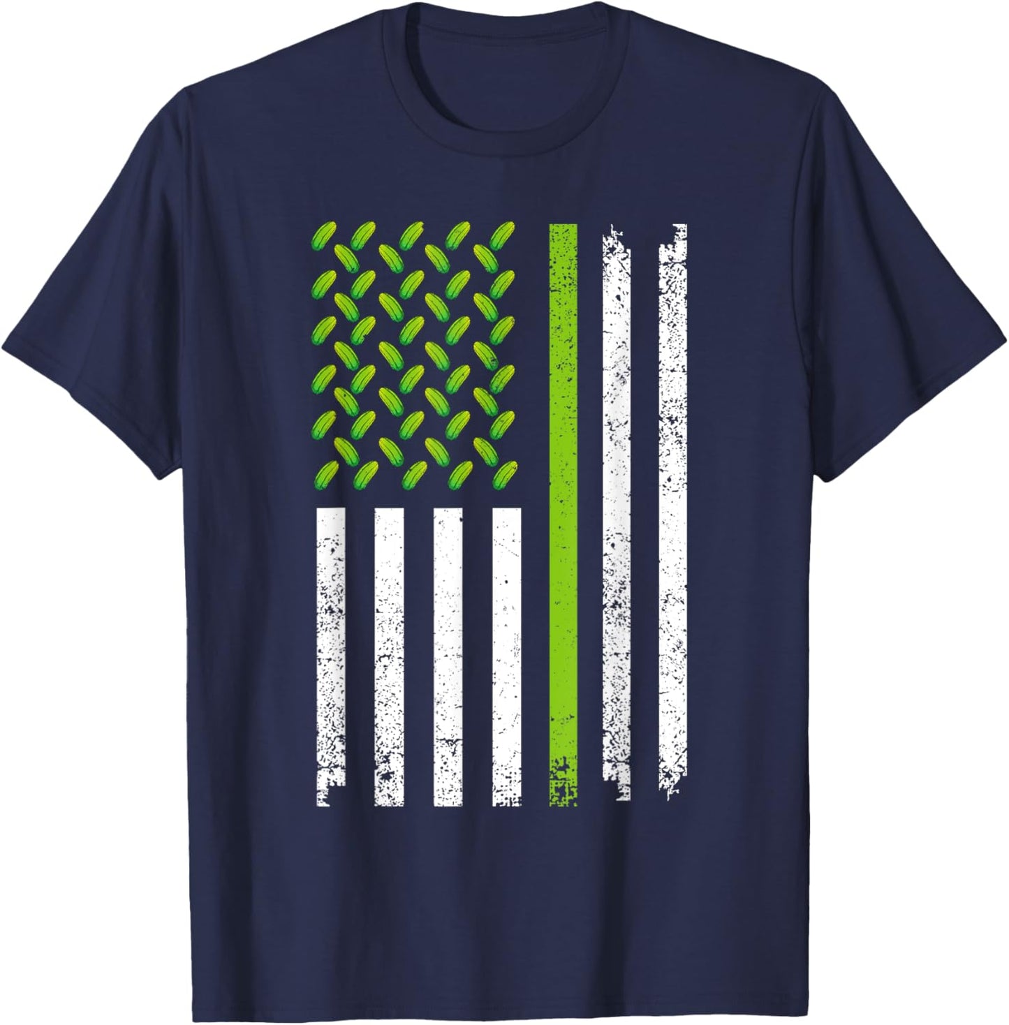 Cool Pickle Art Women Kids Gag Dill Pickle Costume T-Shirt - T-Shirt | Navy