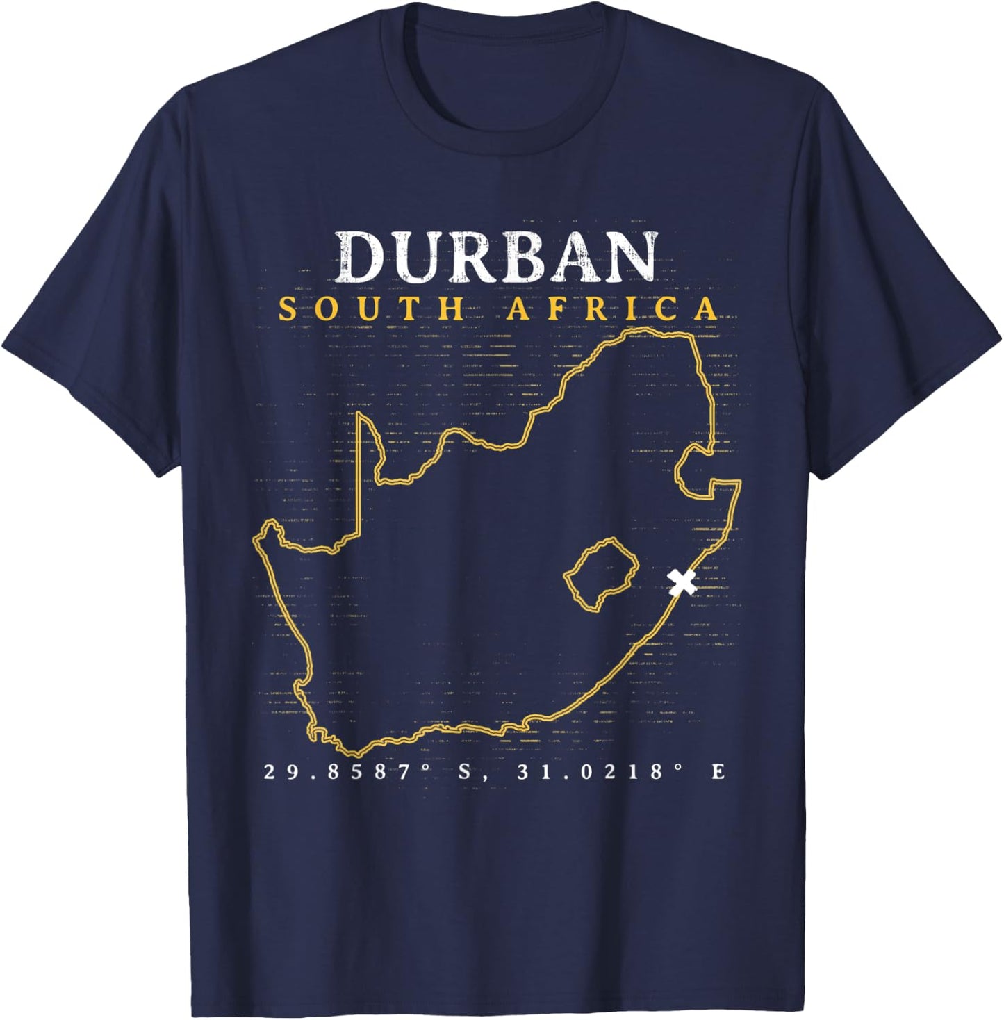 South Africa Durban T-Shirt - T-Shirt | Navy