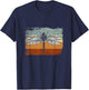 Retro Insect Dragonfly T-Shirt - T-Shirt | Navy