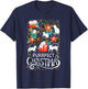 Cute Purrfect Christmas Cat Xmas Cat Lover Gift Men Women Kids T-Shirt - T-Shirt | Navy