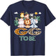 Soon To Be GG Jungle Animal Safari Gender Reveal T-Shirt - T-Shirt | Navy