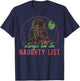 Star Wars Christmas Naughty List Vader T-Shirt - T-Shirt | Navy