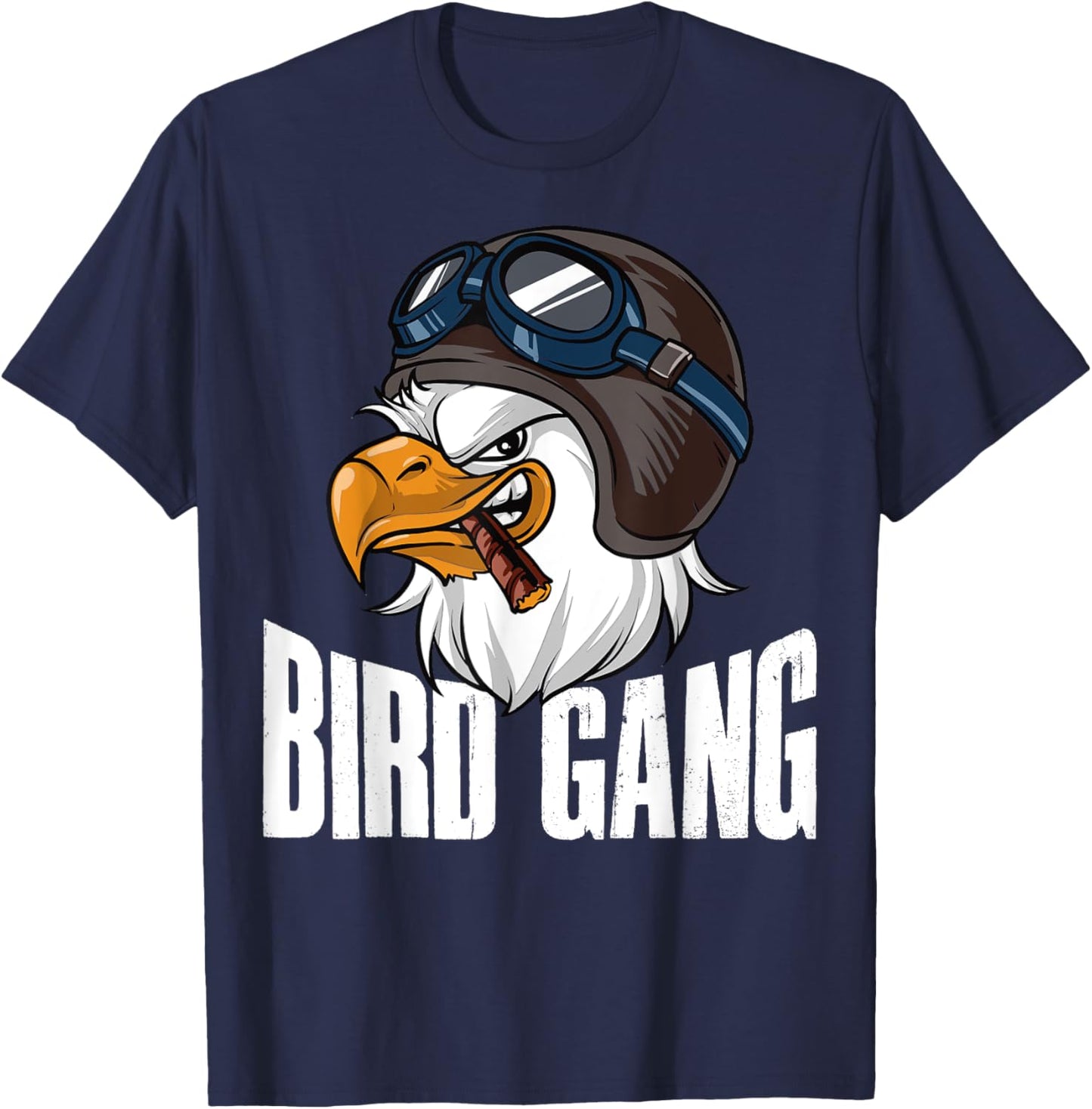 Bird Gang T-Shirt - T-Shirt | Navy