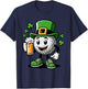 St Patrick's Day Irish Golf Ball Beer Golfing Golfer T-Shirt - T-Shirt | Navy