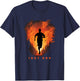 Just Run Cross Country Running Jogging XC Runner Marathoner T-Shirt - T-Shirt | Navy