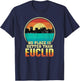 No Place is Better than Euclid Ohio Vintage Sunset OH Nature T-Shirt - T-Shirt | Navy