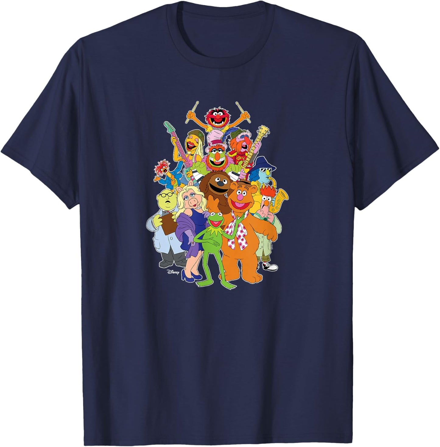Disney - The Muppets Group T-Shirt - T-Shirt | Navy