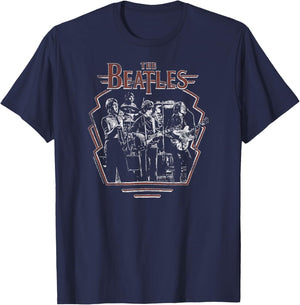 The Beatles - Revolution Live! T-Shirt - T-Shirt | Navy