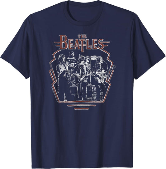 The Beatles - Revolution Live! T-Shirt - T-Shirt | Navy