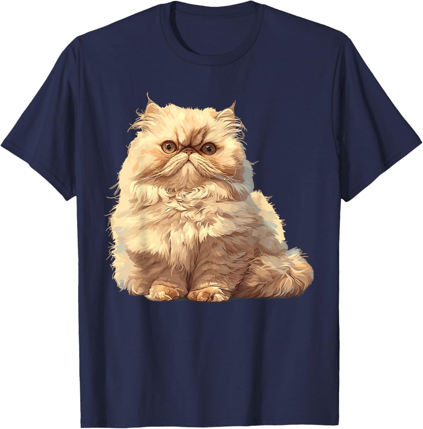 Persian Cats Persian Cat T-Shirt - T-Shirt | Navy