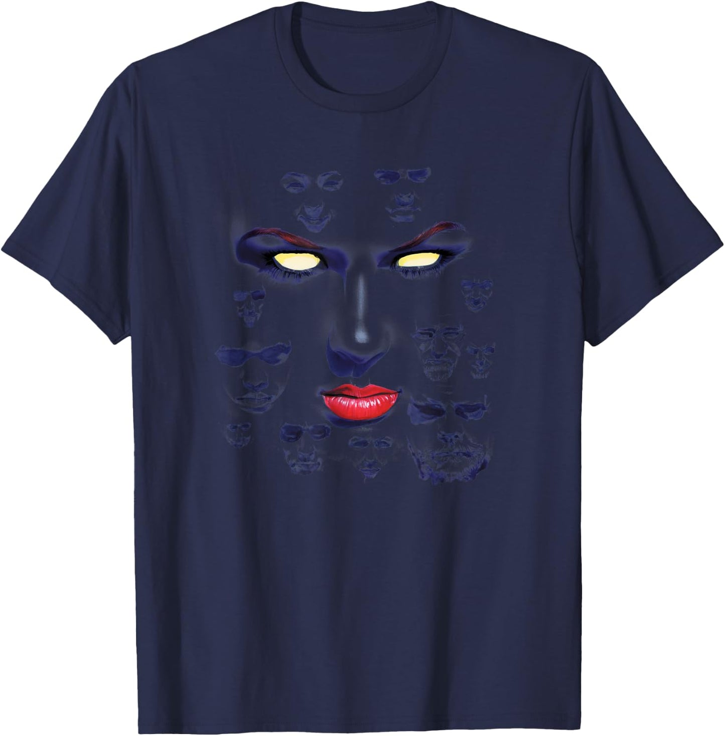 Marvel X-Men Mystique Eyes T-Shirt - T-Shirt | Navy