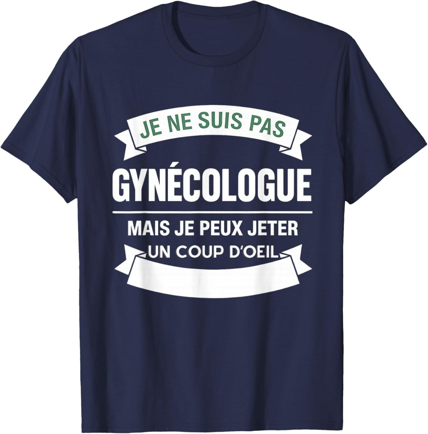 Funny Christmas Gift Man Humour BEAUF DRAGUEUR COLLEGUE T-Shirt - T-Shirt | Navy