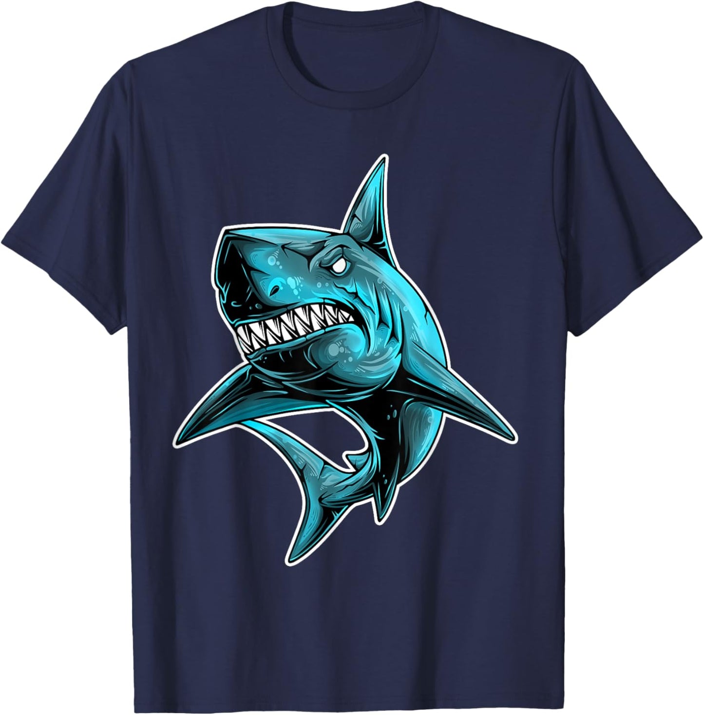 San Jose 408 Shirt, Shark City, Hella San Jose, Shark Tank SJ T-Shirt - T-Shirt | Navy