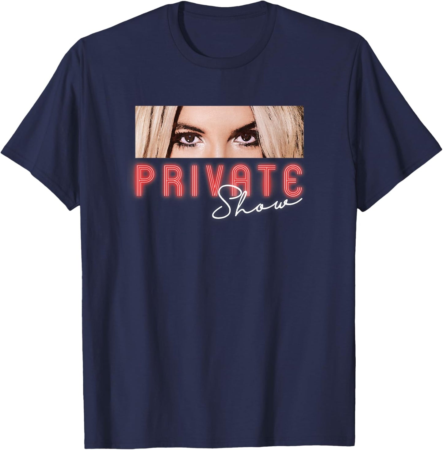 Britney Spears - Private Show T-Shirt - T-Shirt | Navy