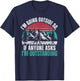 I'm Going To Stand Outside So If Anyone Asks I'm Outstanding T-Shirt - T-Shirt | Navy