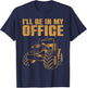 Best Tractor Women Farming Agriculture Farmer Office T-Shirt - T-Shirt | Navy