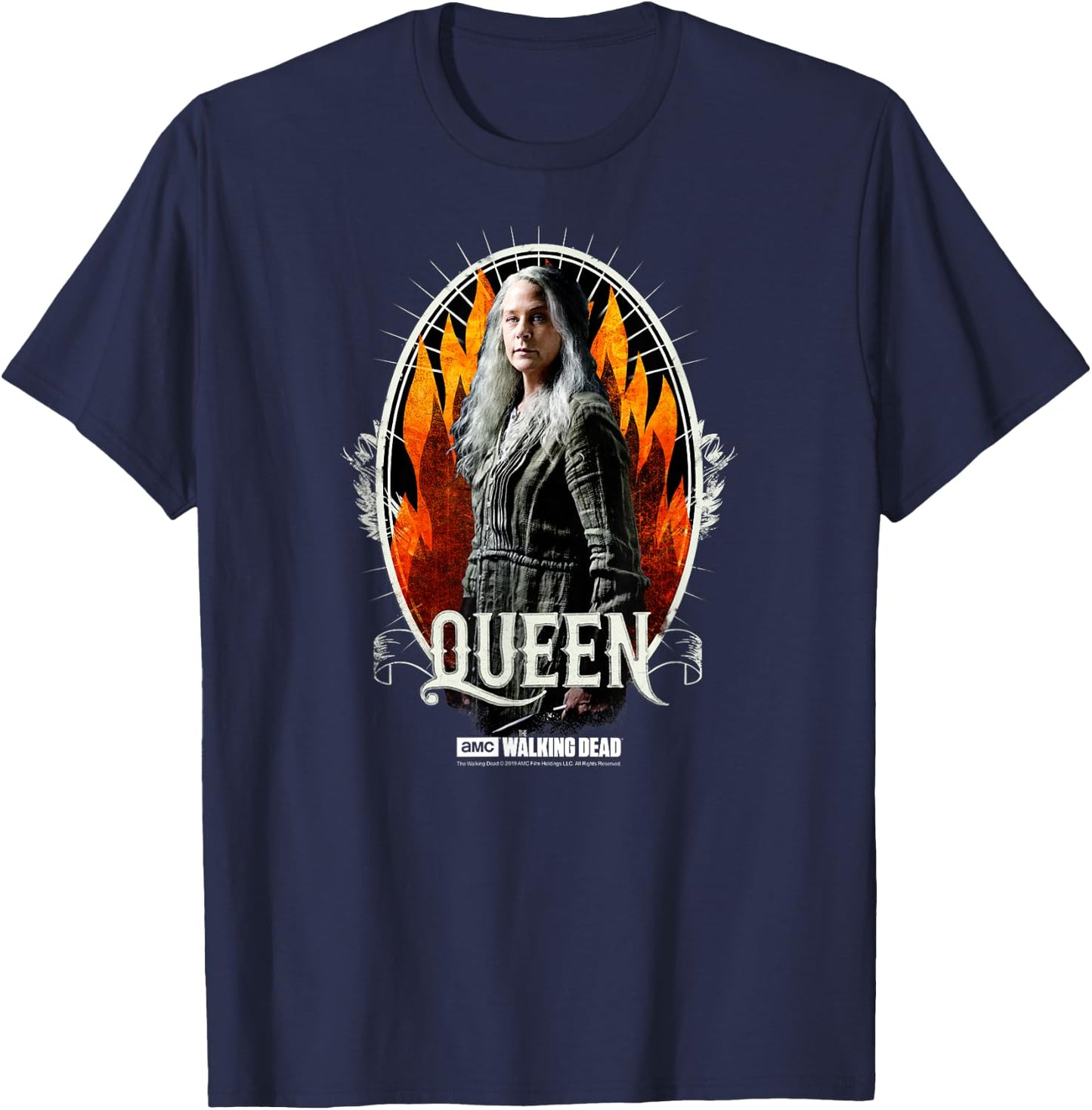 TWD Queen Carol T-Shirt - T-Shirt | Navy