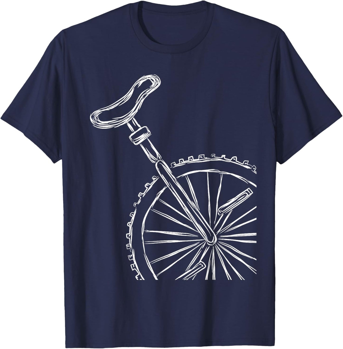 Unicycle T-Shirt - T-Shirt | Navy