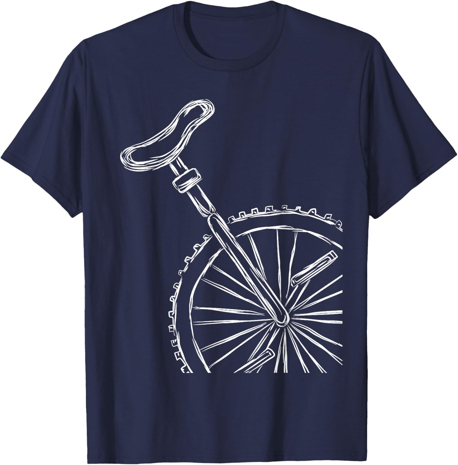 Unicycle T-Shirt - T-Shirt | Navy