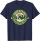 Geocaching Funny Retro Distressed Geocache Lover Men Women T-Shirt - T-Shirt | Navy