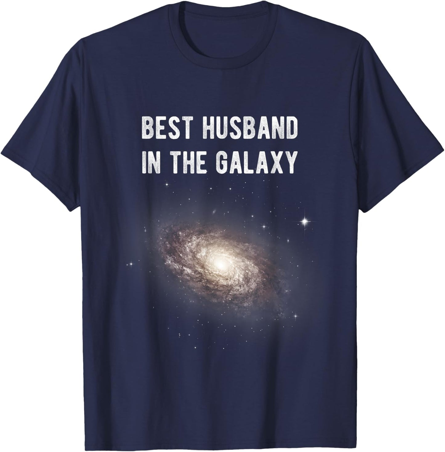Best Husband In The Galaxy T-Shirt - T-Shirt | Navy