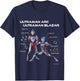 Ultraman Arc - Ultraman Arc & Ultraman Blazar B T-Shirt - T-Shirt | Navy