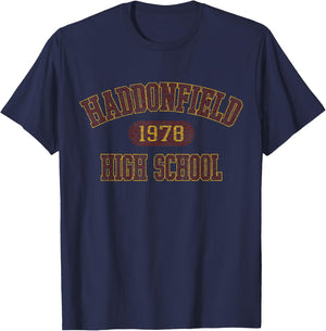 Retro Haddonfield High School T-Shirt - T-Shirt | Navy