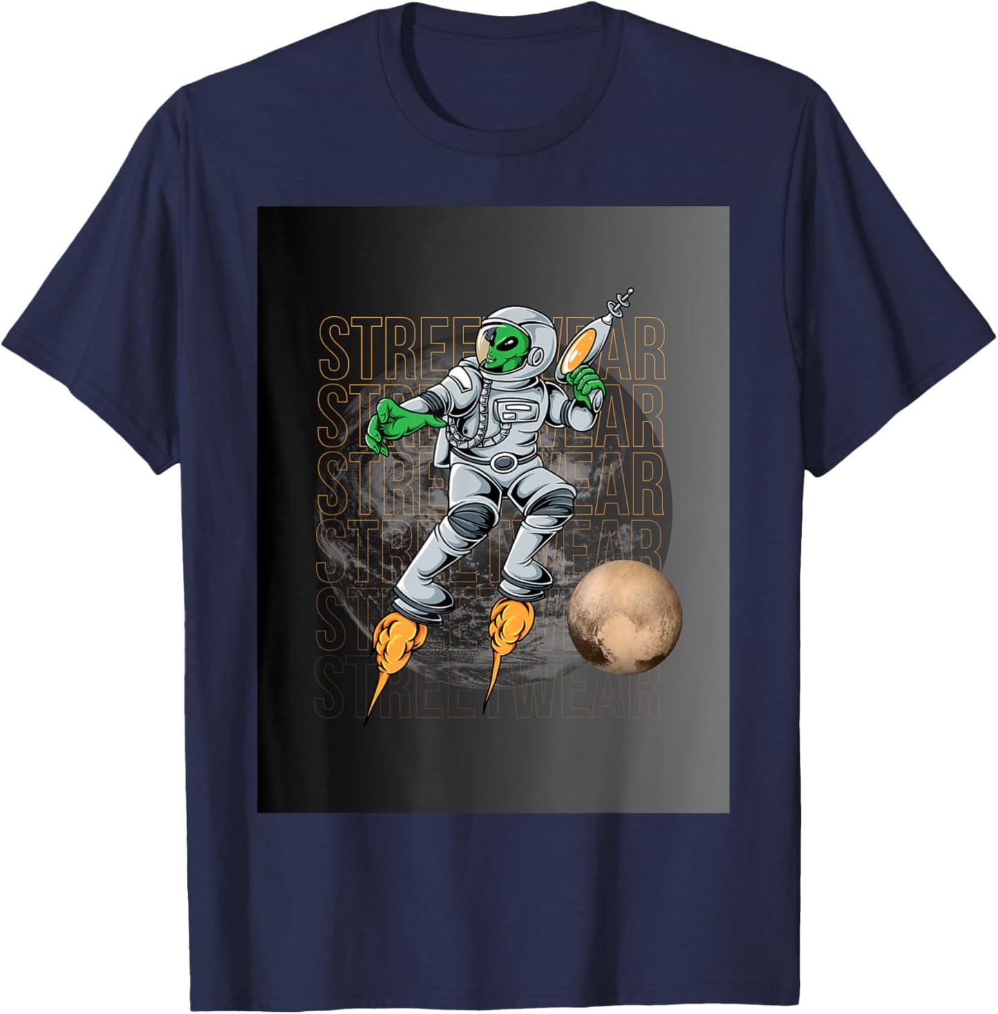 Space King T-Shirt - T-Shirt | Navy