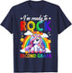 I'm Ready To Rock Second Grade Unicorn Back To School Girls T-Shirt - T-Shirt | Navy