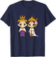 Cambodia Traditional Dress Cambodian Boy Khmer Girl T-Shirt - T-Shirt | Navy