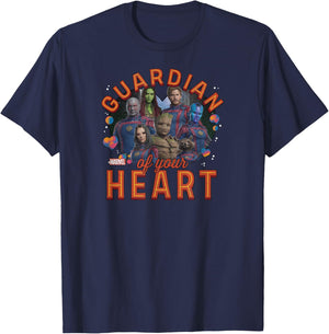 Guardians Of The Galaxy - Guardian Of Your Heart Valentine's T-Shirt - T-Shirt | Navy