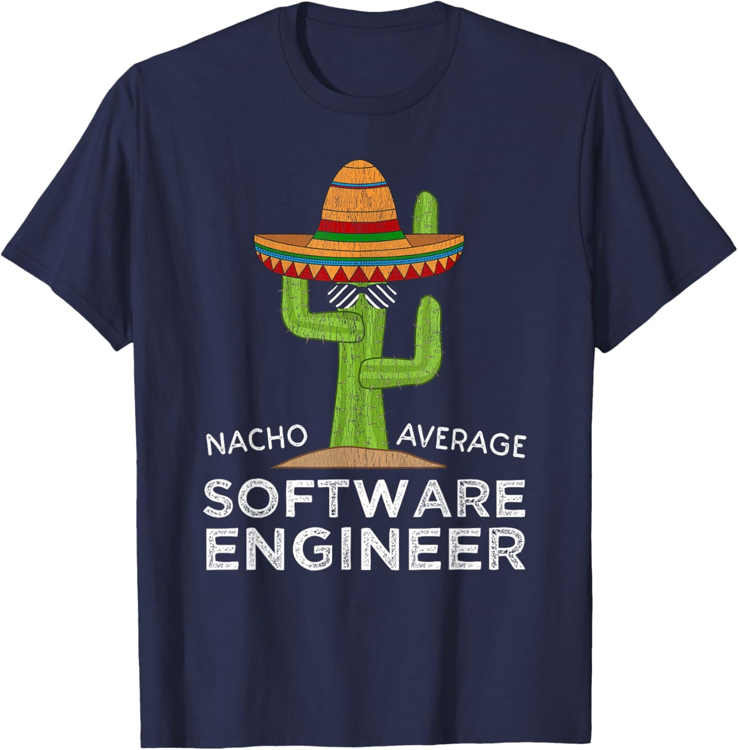 Funny Software Engineering Engineer T-Shirt - T-Shirt | Navy