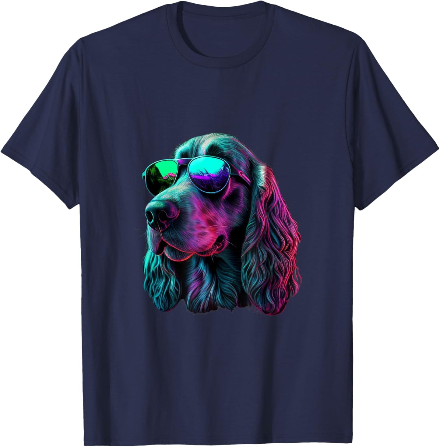 English Setter Dogs English Setters T-Shirt - T-Shirt | Navy