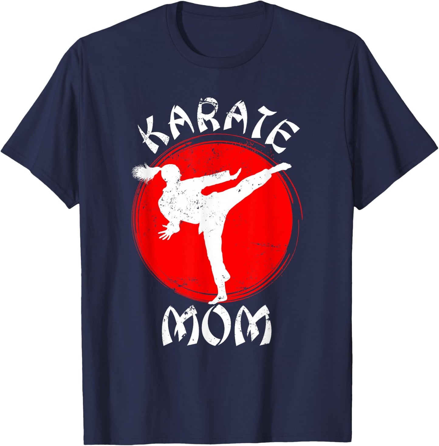 Karate Mother T-Shirt - T-Shirt | Navy