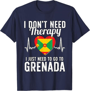 Grenada Flag I Grenada Flag I Vacation Grenada T-Shirt - T-Shirt | Navy