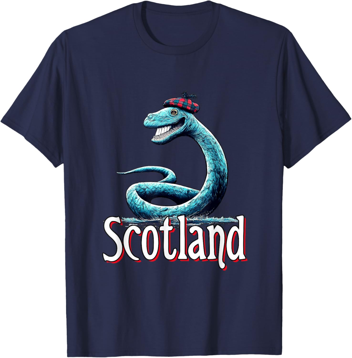 Scotland - Nessie T-Shirt - T-Shirt | Navy