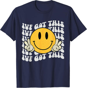 Groovy IVF Got Hope Inspiration IVF Mom Fertility Surrogate T-Shirt - T-Shirt | Navy