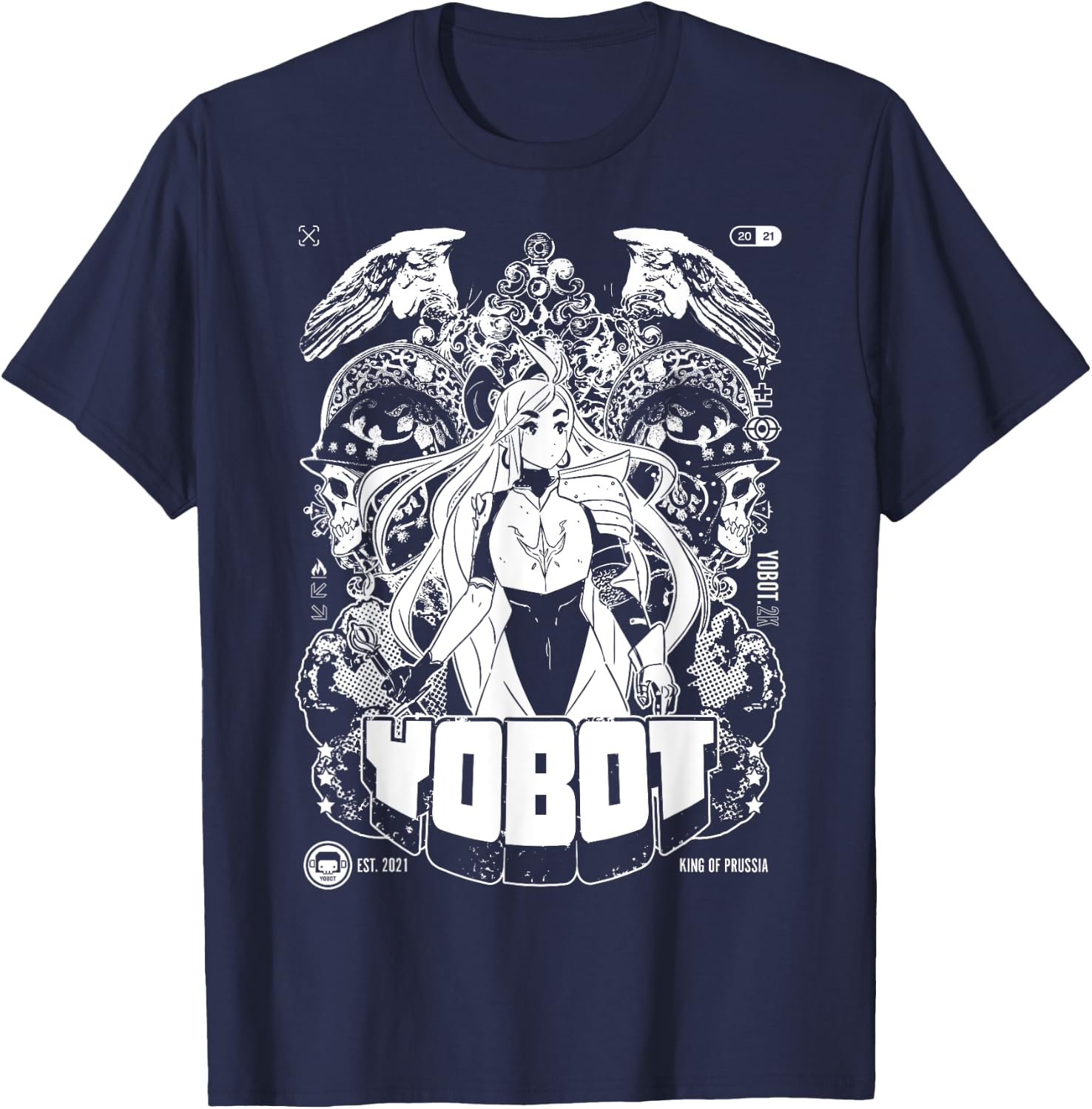 Knight T-Shirt - T-Shirt | Navy