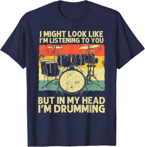 Funny Drummer Design Women Drumline Drumming Drummer
