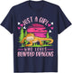 Just a girl who loves Bearded Dragons T-Shirt - T-Shirt | Navy