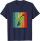 Quaker parrot retro T-Shirt - T-Shirt | Navy