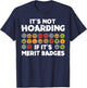 Scout Leader - Merit Bagdes - Adult Leader Of A Scout Unit T-Shirt - T-Shirt | Navy