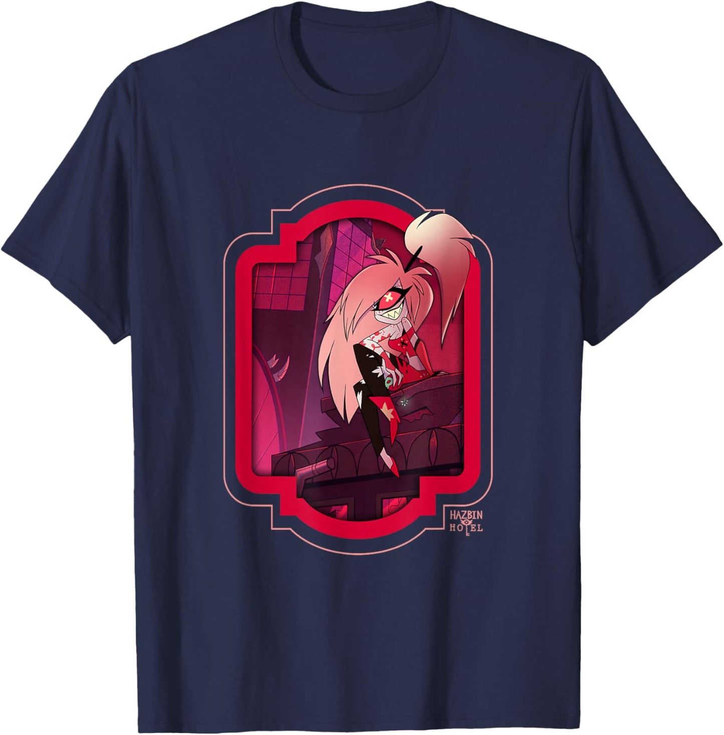 Hazbin Hotel - Cherri Bomb T-Shirt - T-Shirt | Navy