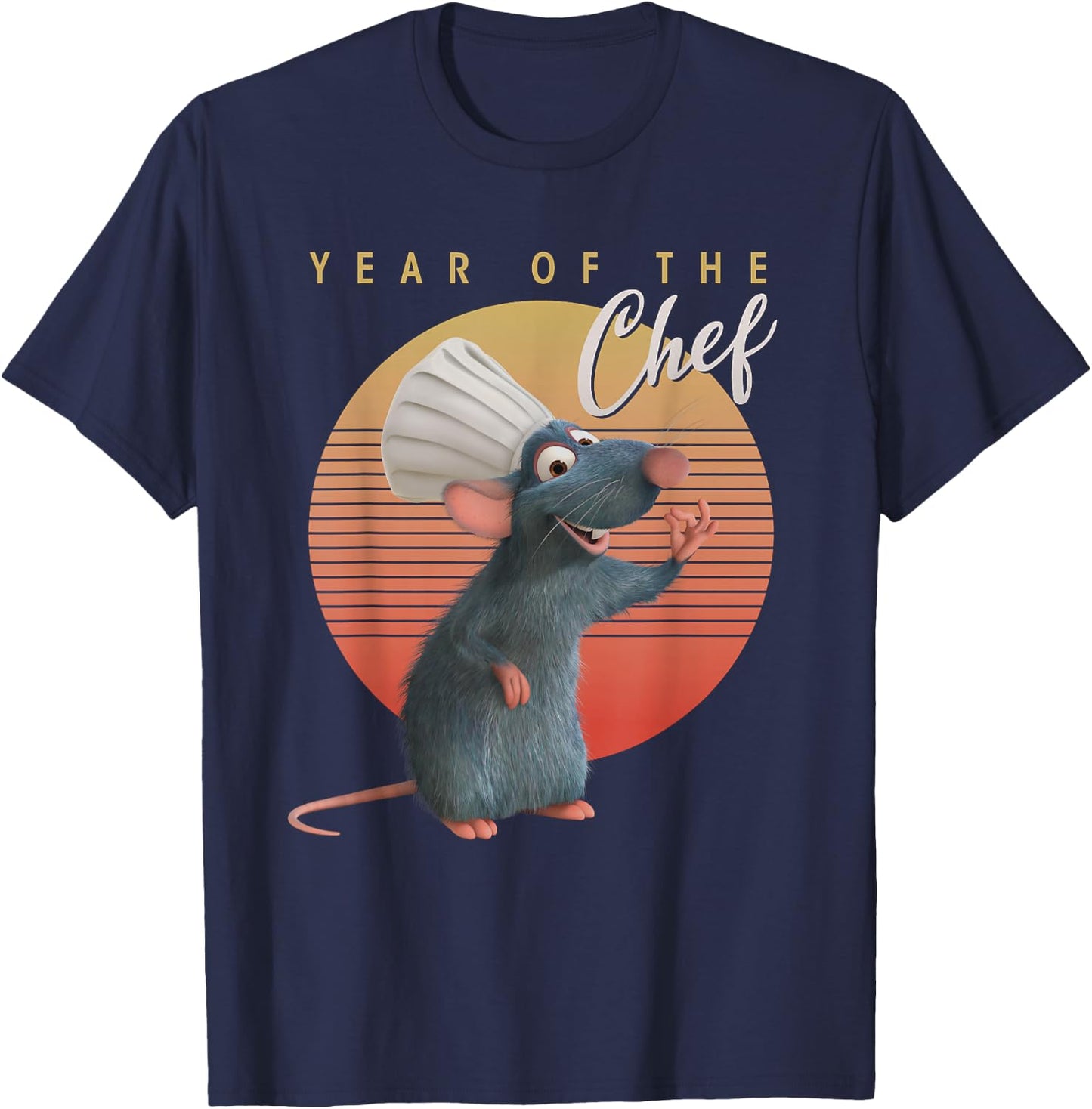 Disney PIXAR Ratatouille Remi Year of the Chef T-Shirt - T-Shirt | Navy