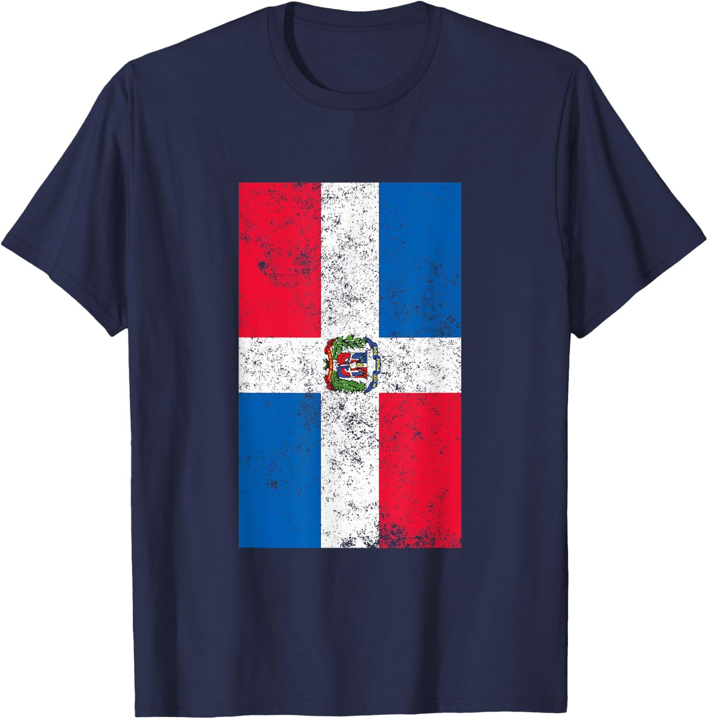 Dominican Republic Flag - Dominican Rep. Pride Shirt Gift T-Shirt - T-Shirt | Navy