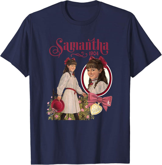 American Girl - Samantha Parkington 1904 T-Shirt - T-Shirt | Navy